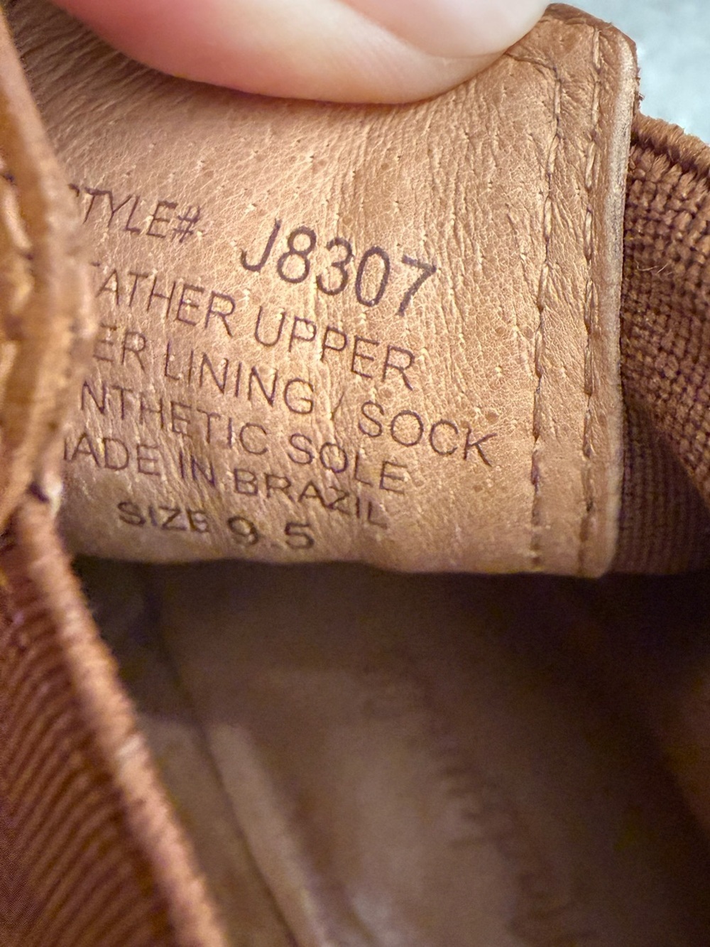 Madewell The Regan Boot English Saddle Brown Leather Ankle Boots 9.5 - Picture 14 of 14